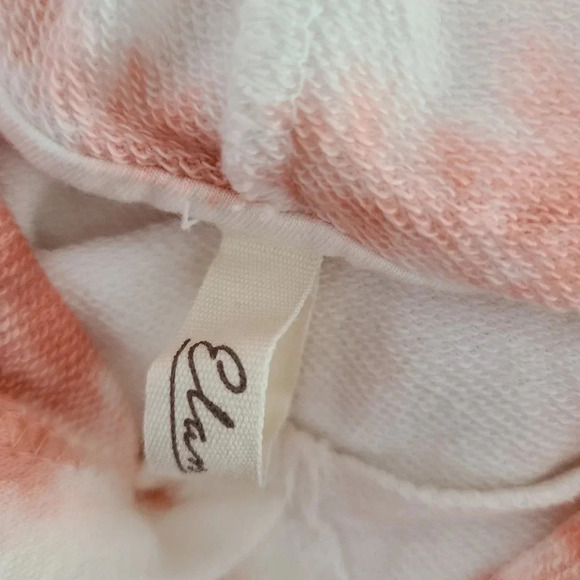 NWT Elan Pink Tie Dye Hoodie Sweatshirt M - Picture 7 of 10